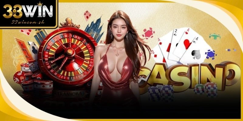 Không gian các bàn đấu mô phỏng hoàn hảo phong cách casino hoàng gia